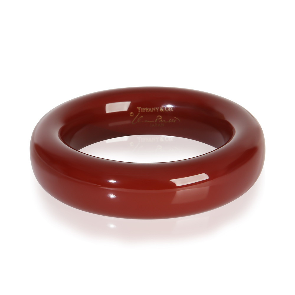 Tiffany & Co.  Elsa Peretti Red Lacquer Bracelet